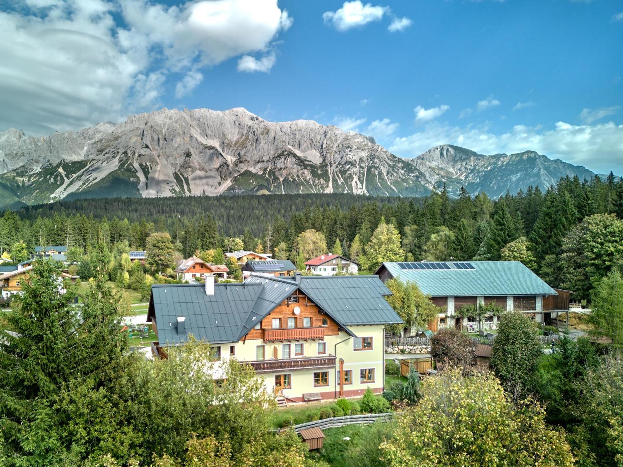 Pension Vorberghof- Bauernhofurlaub Ramsau am Dachstein Kültér fotó